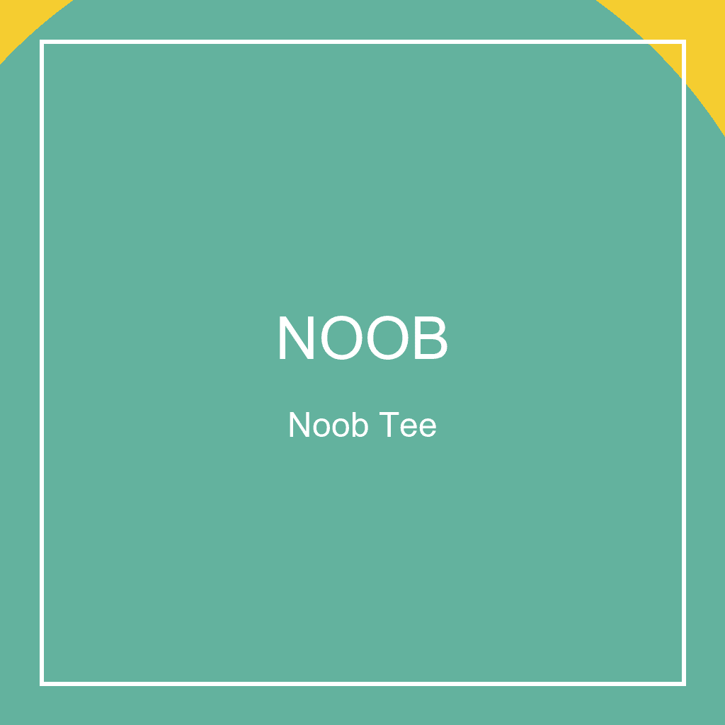 Noob Tee model preview